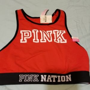 PINK SPORTS BRA